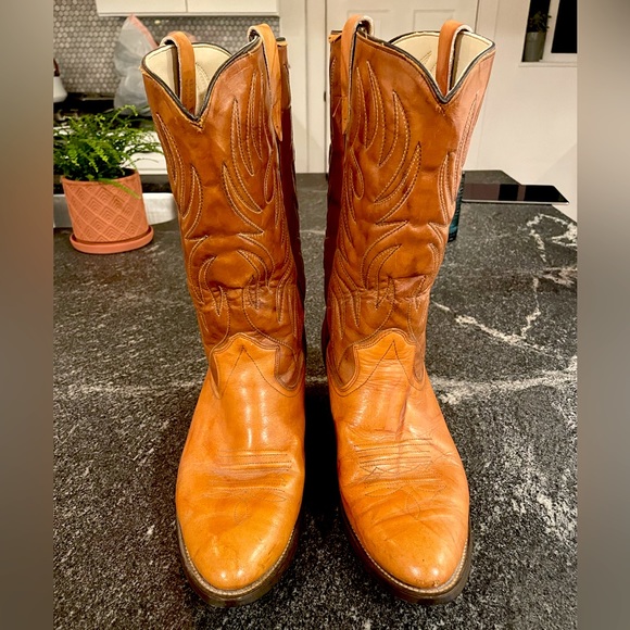 Texas all American made cowboy boots - Picture 1 of 3